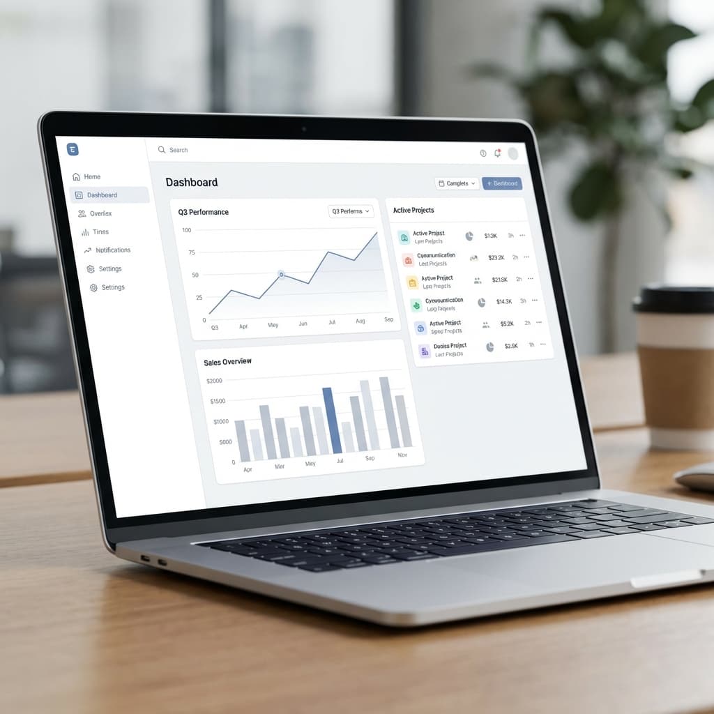 Modern Dashboard Interface
